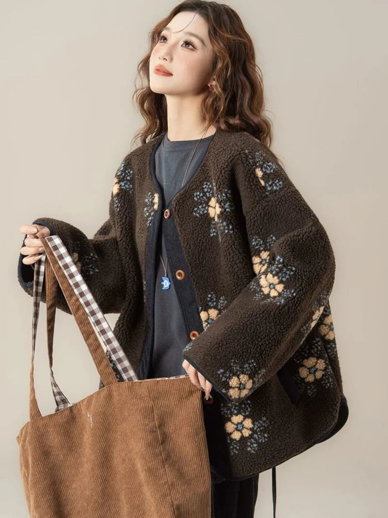 ROSELLE TEDDY JACKET