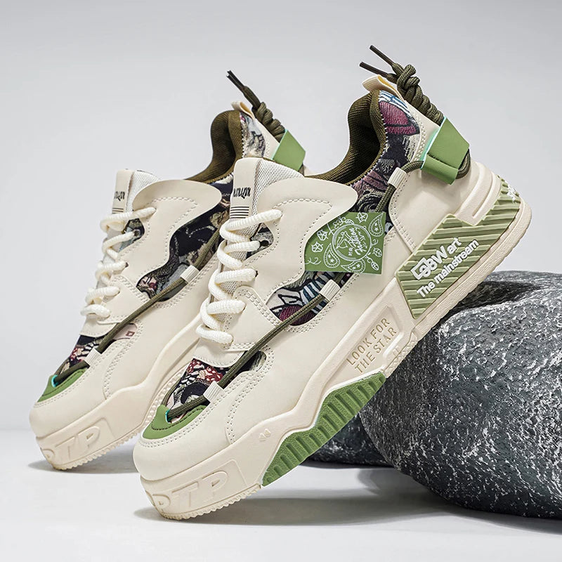 REEVE GRAPHIC SNEAKERS