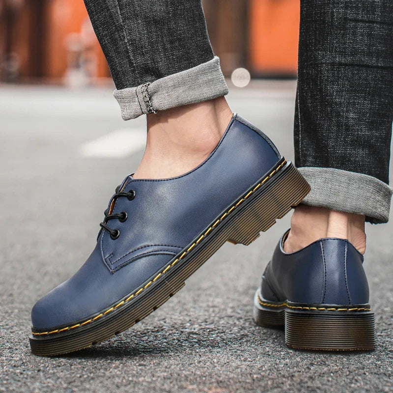 Oxford Alvarez in vera pelle