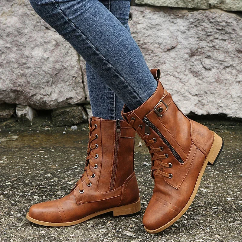 RAVYN ROGUE BUCKLE BOOTS