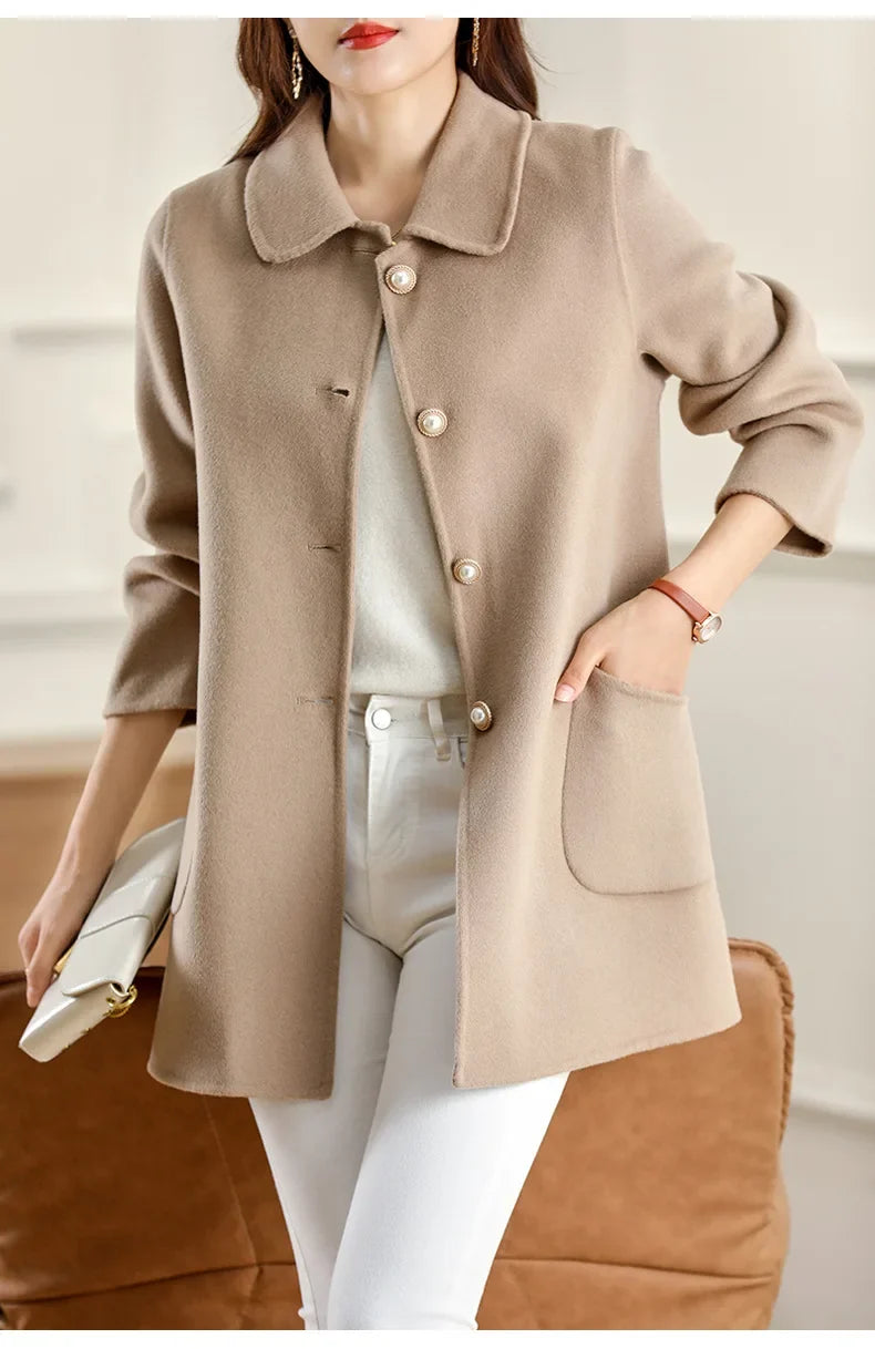 Manteau en laine Bellamy