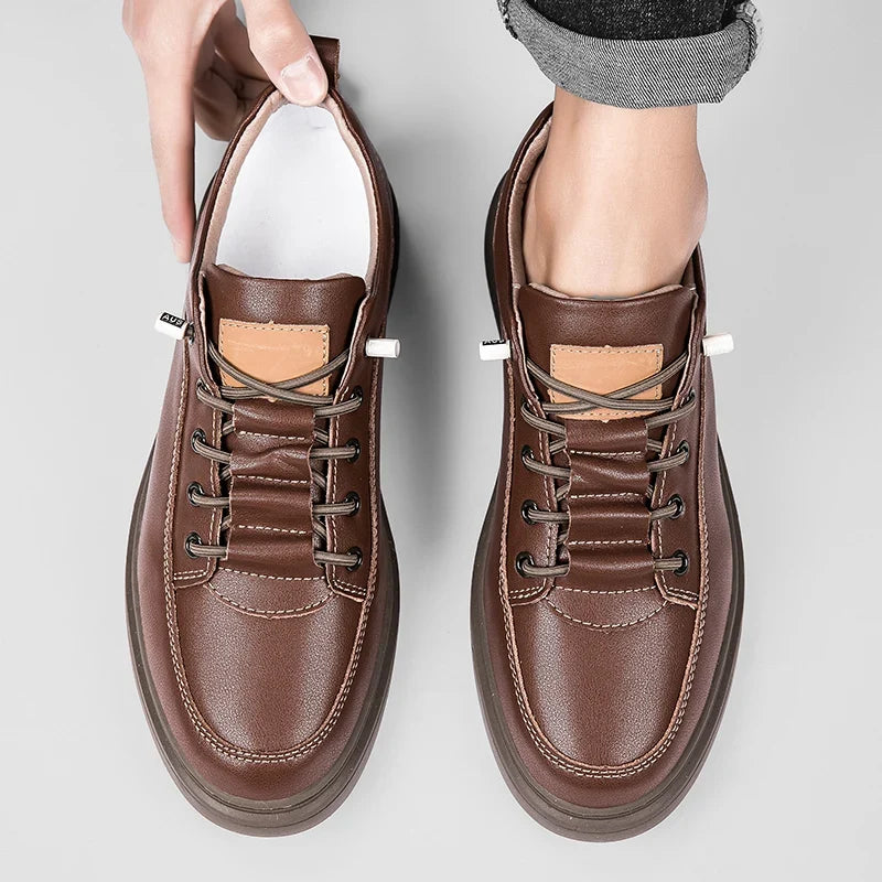 Holmes sneakers i ægte læder