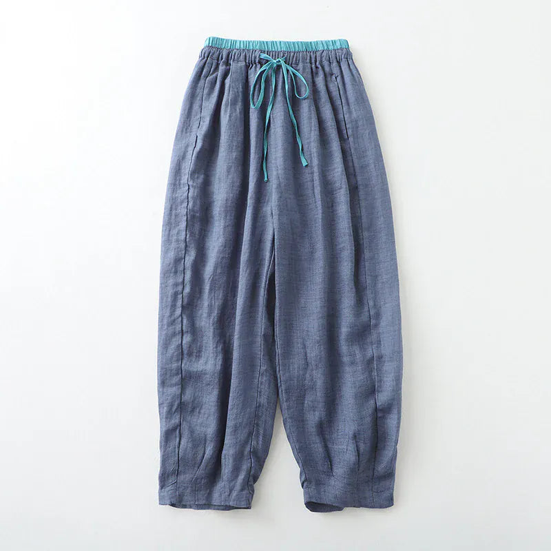 Pantalon décontracté en lin Marni