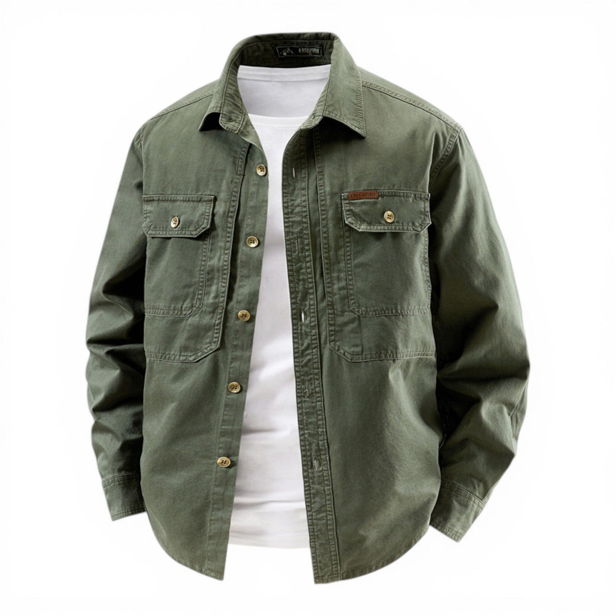 Dockside bomuldskjorte til arbejde