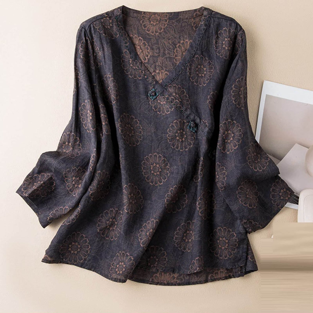 Blusa incrociata Thalia