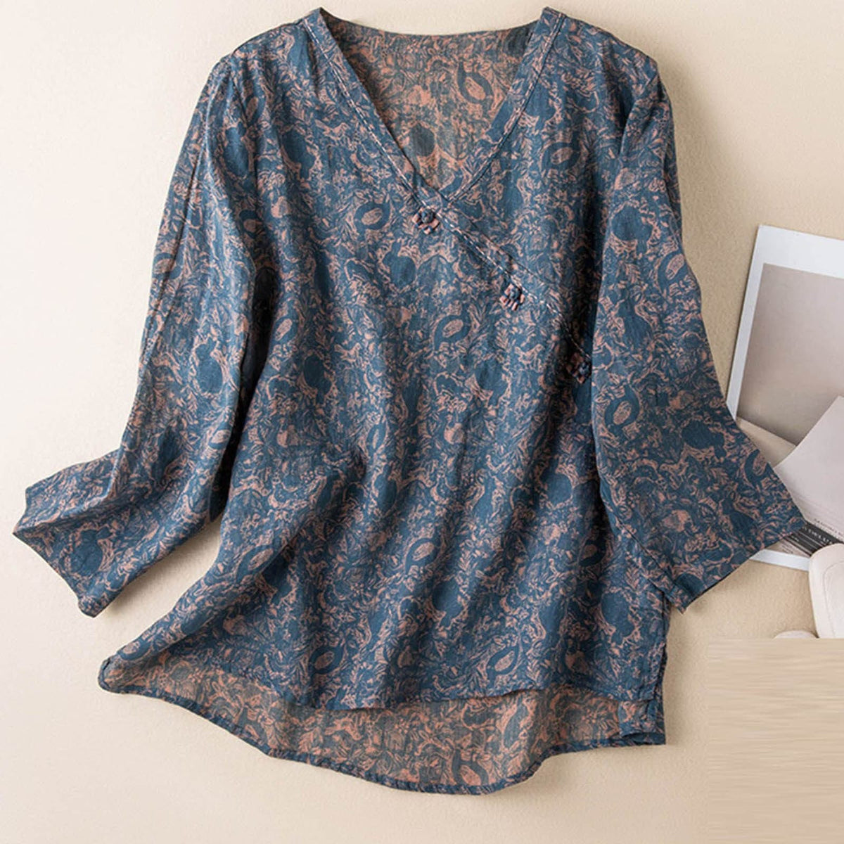 Blusa incrociata Thalia