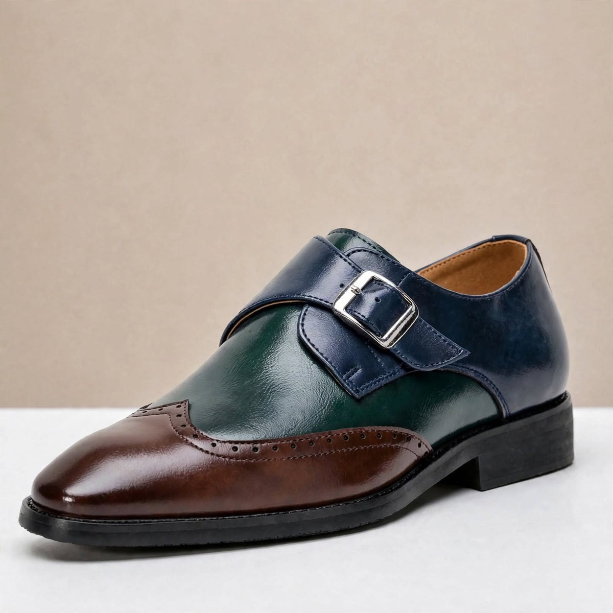 Scarpe Brogue Chatham in Pelle