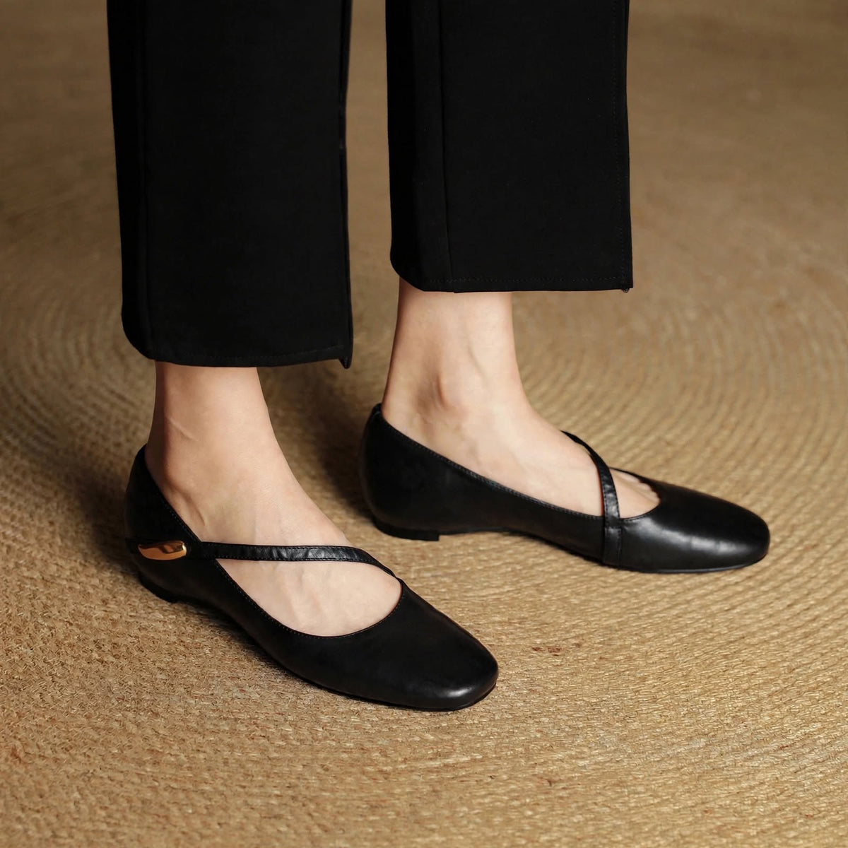 Mocassini June in vera pelle