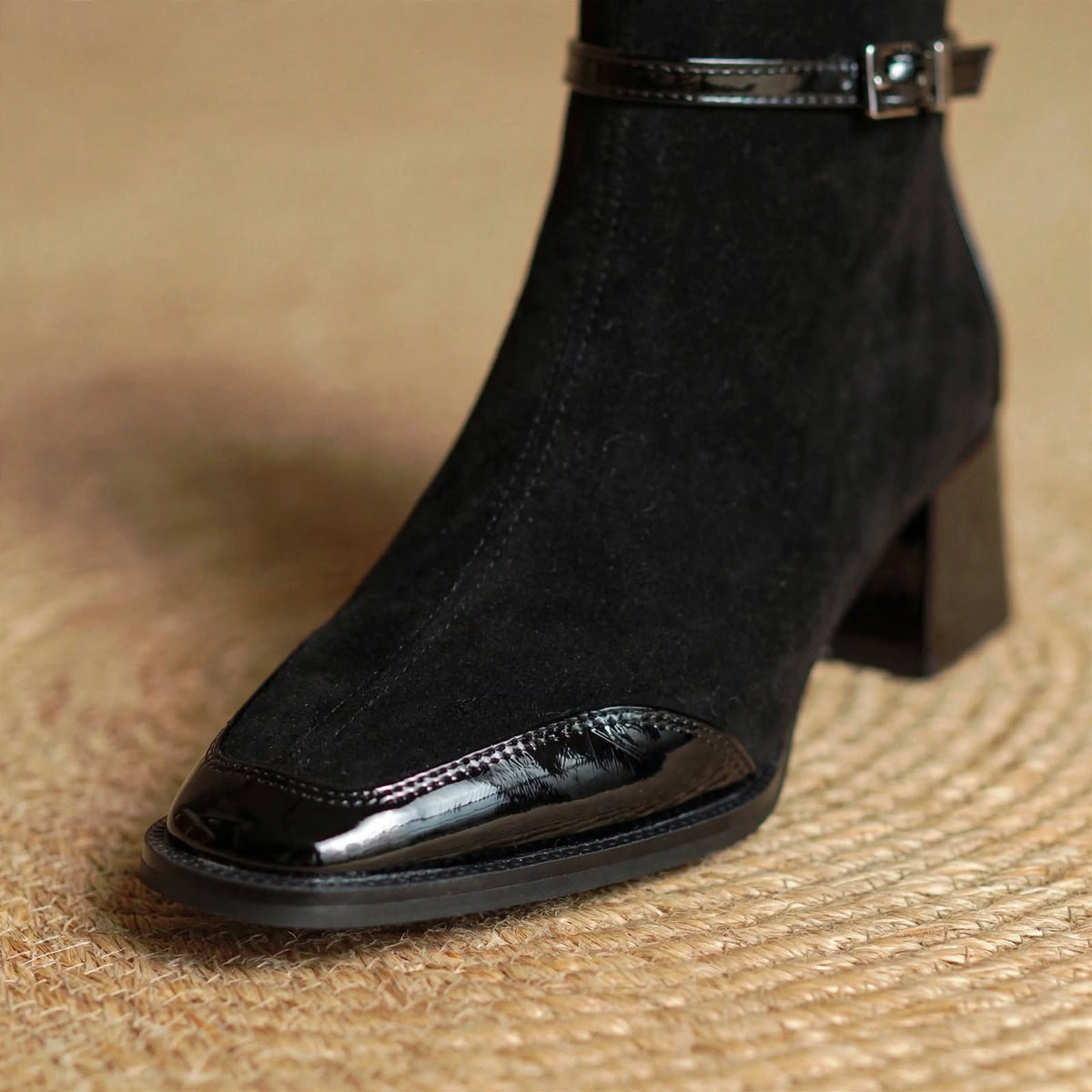 Sloane ankelboots i mocka
