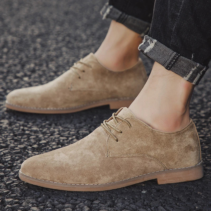 Derby in suede Thorne