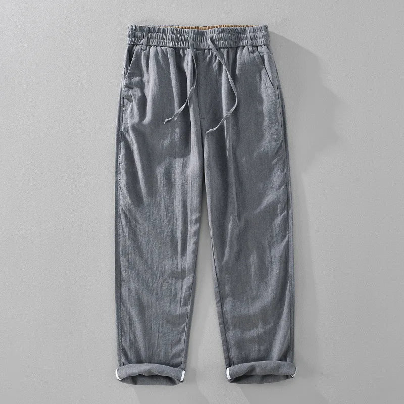 Pantalon en lin Amalfi