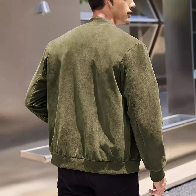 Veste en daim urbain