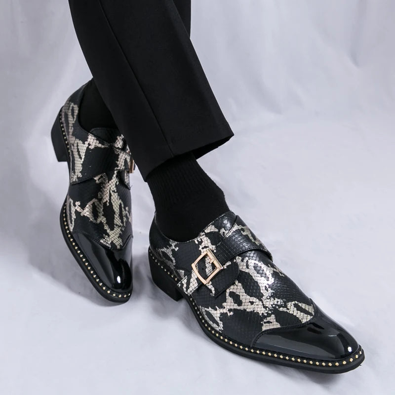 LEANDER MONK-STRAP SHOES