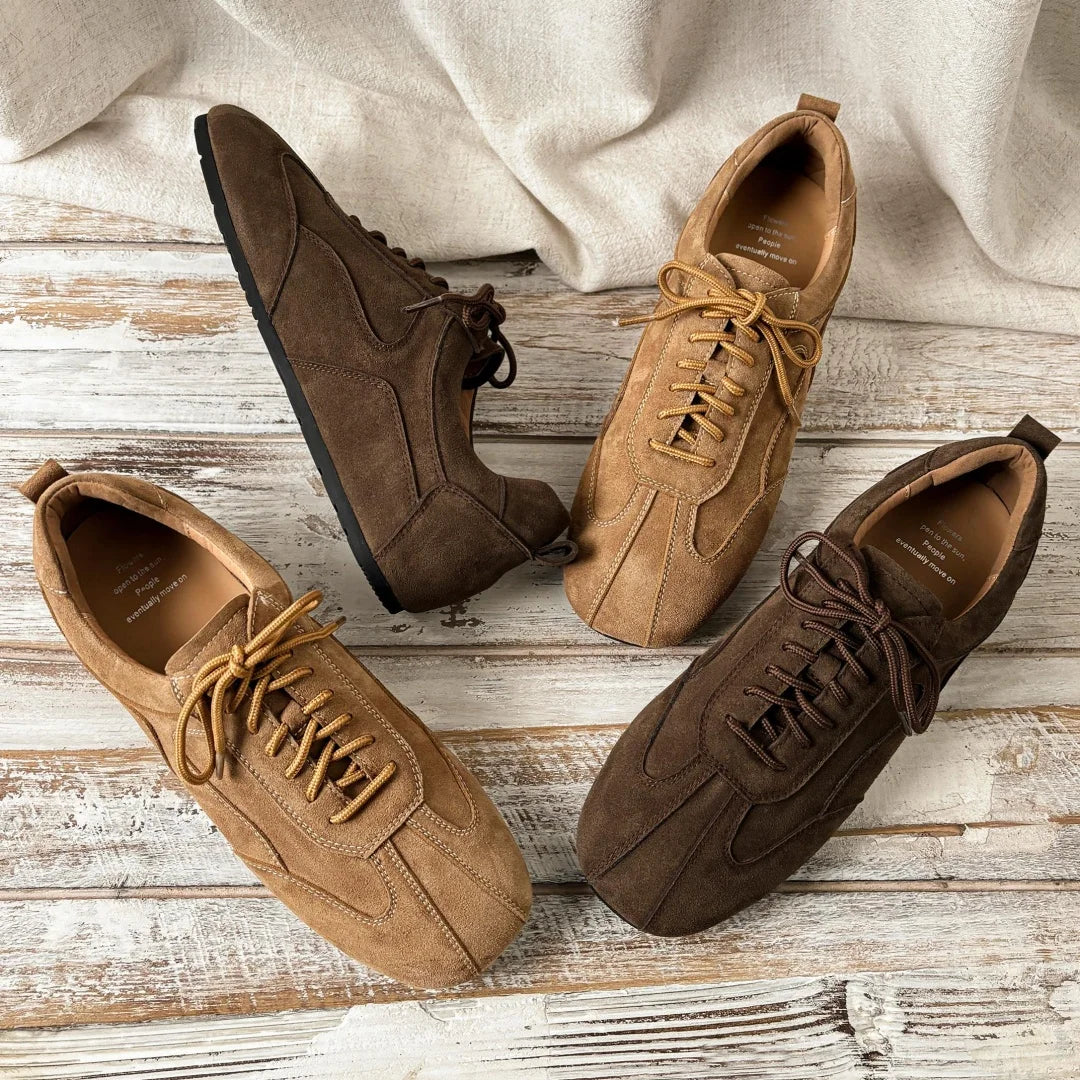 ORLEN SUEDE LACE-UP SNEAKERS