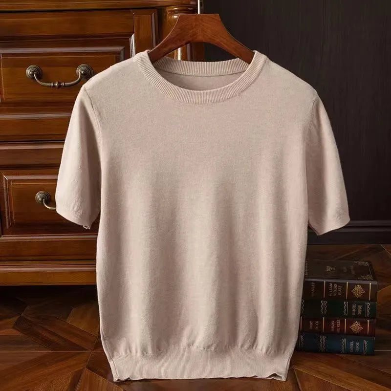 Camiseta Adriano de cachemira y lana