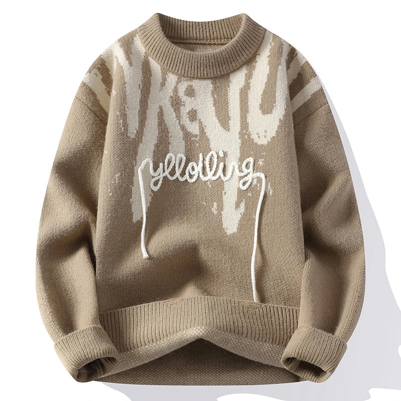 Maglione con punto grafico