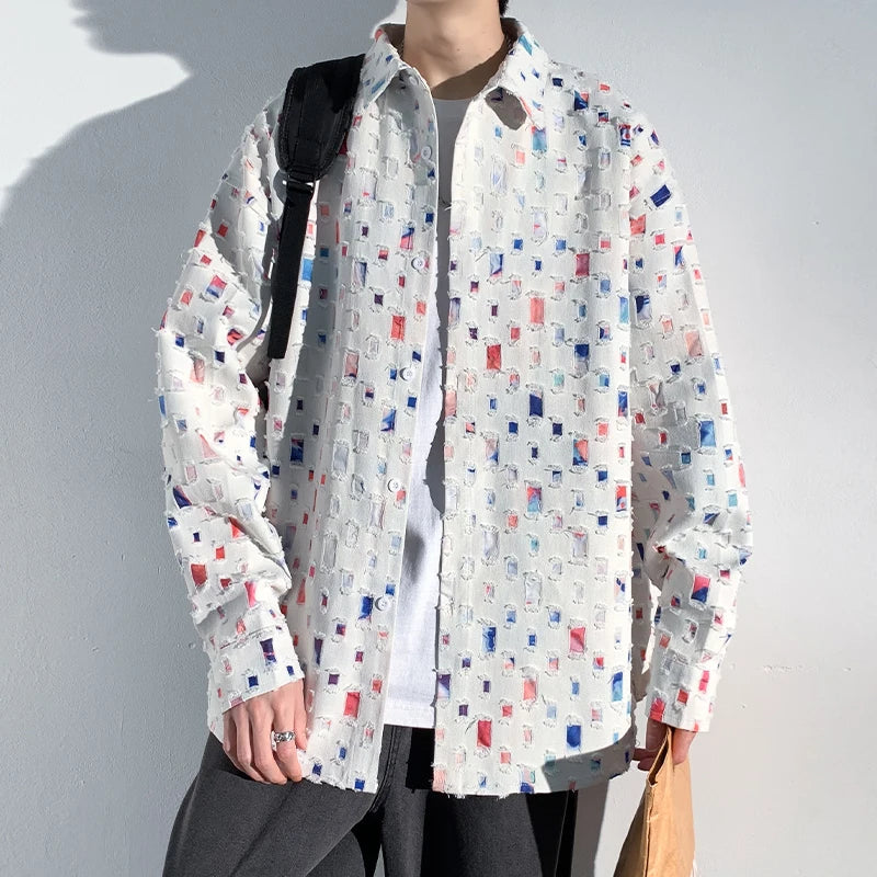 Hemd mit Kunsthandwerker-Muster