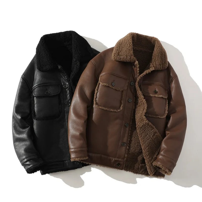 Wildlederjacke