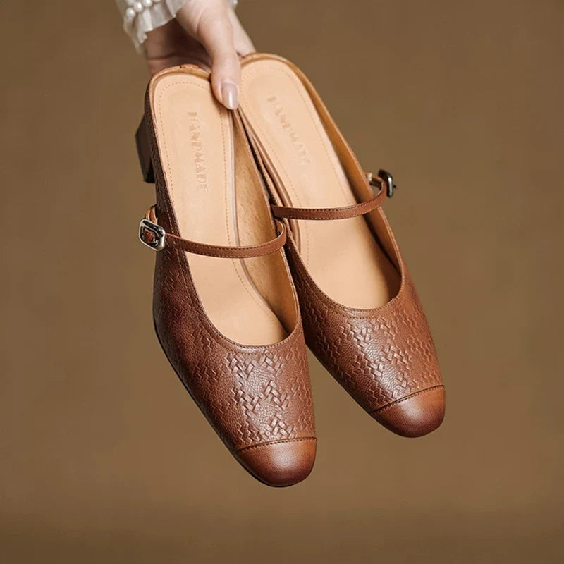 Mules Berla in vera pelle