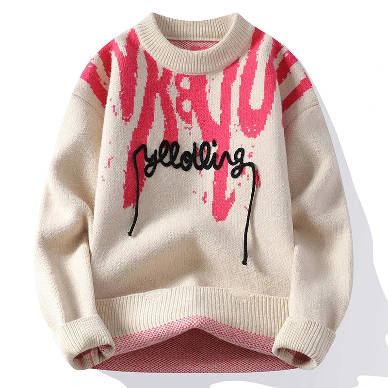 Maglione con punto grafico