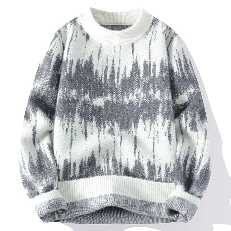 Pull en maille texturée