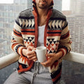 ROWAN GEOMETRIC CARDIGAN