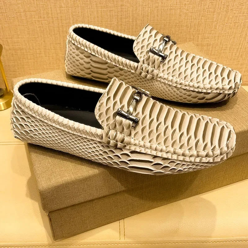 Ophis loafers i läder
