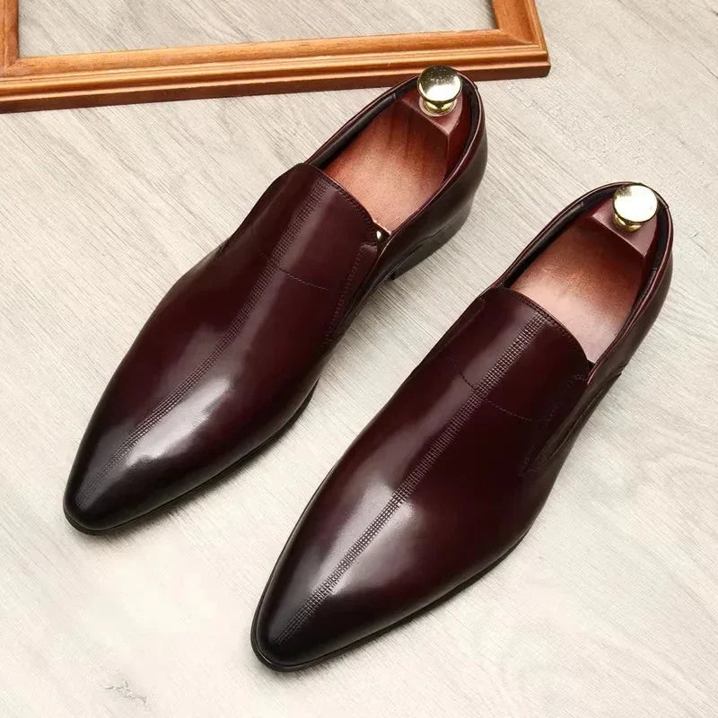 Mocassins Modo em Pele Genuína