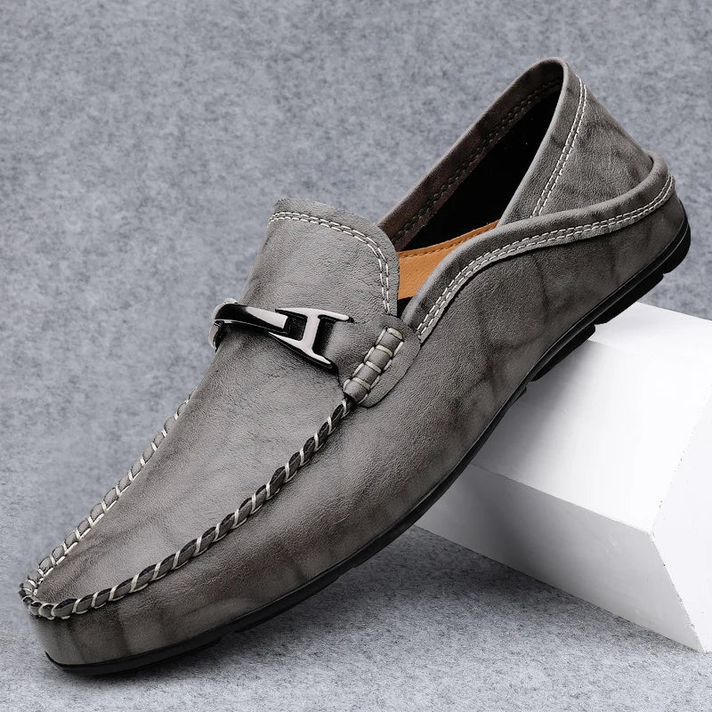 Miler loafers i ægte læder