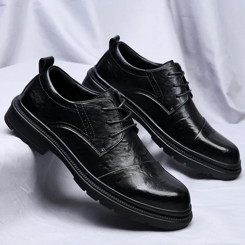 Zapato de cuero genuino Edwin