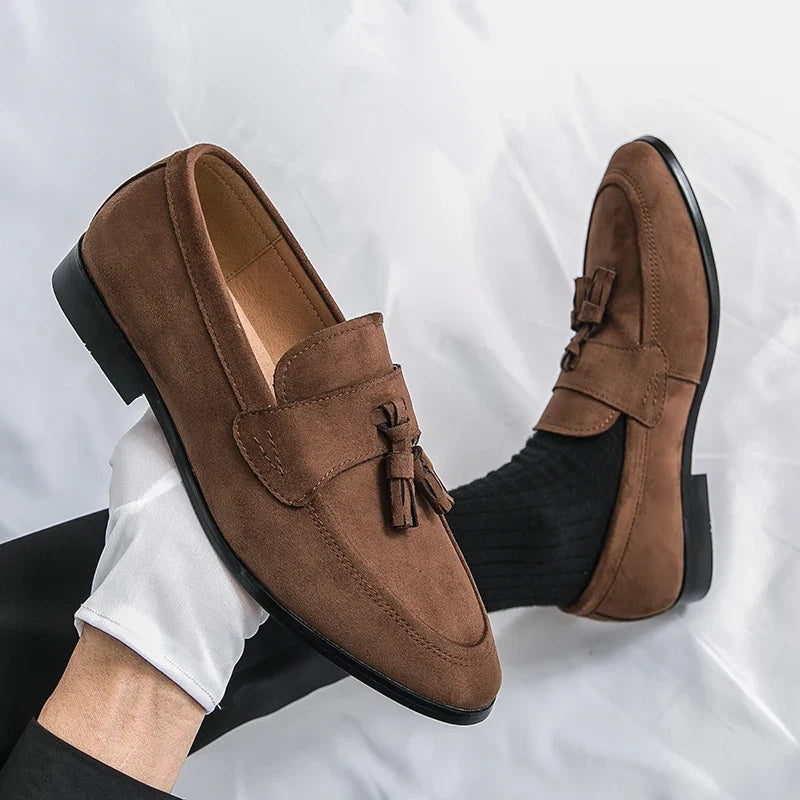 Mocassins Ceriven en daim
