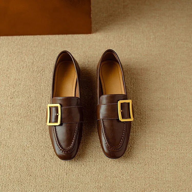 Lara Genuine Leather Loafers