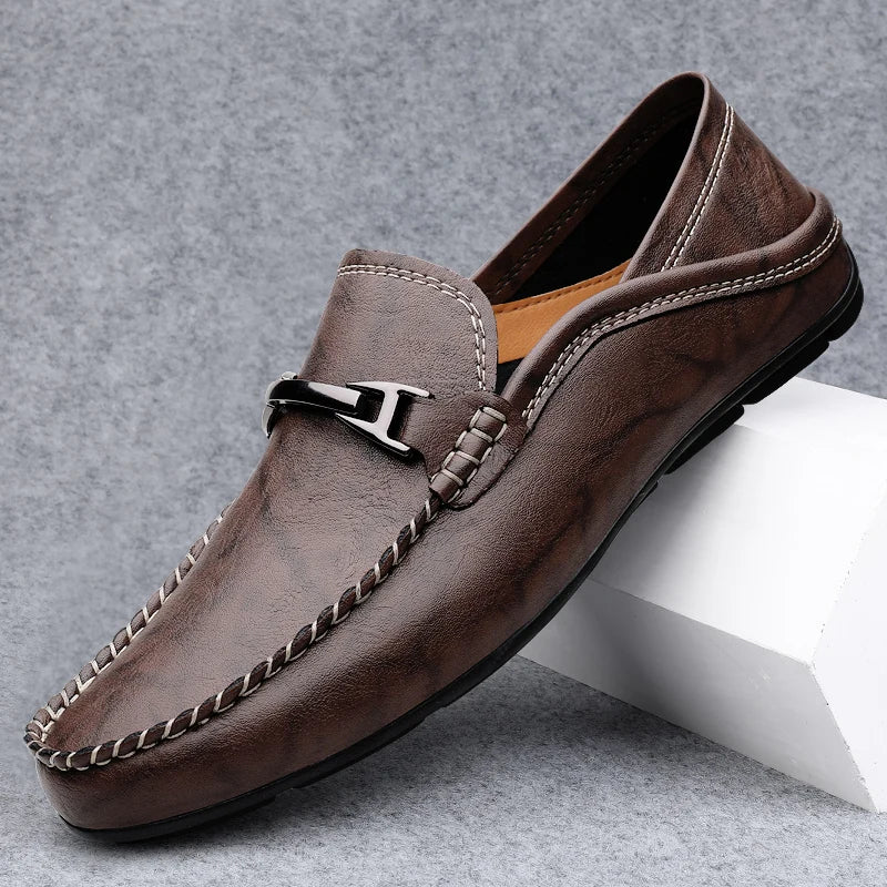 Miler loafers i ægte læder