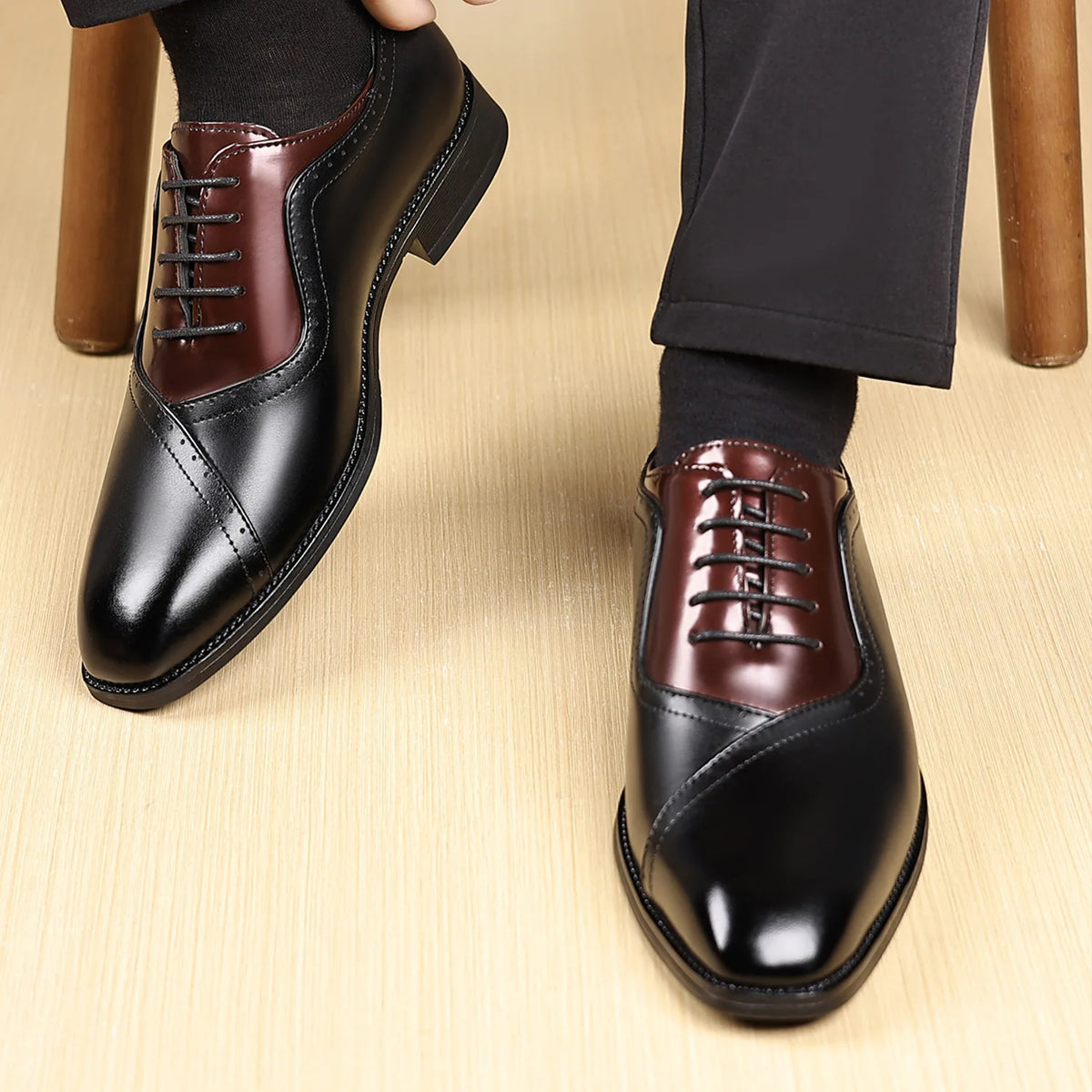 EMILIO TWO-TONE OXFORDS