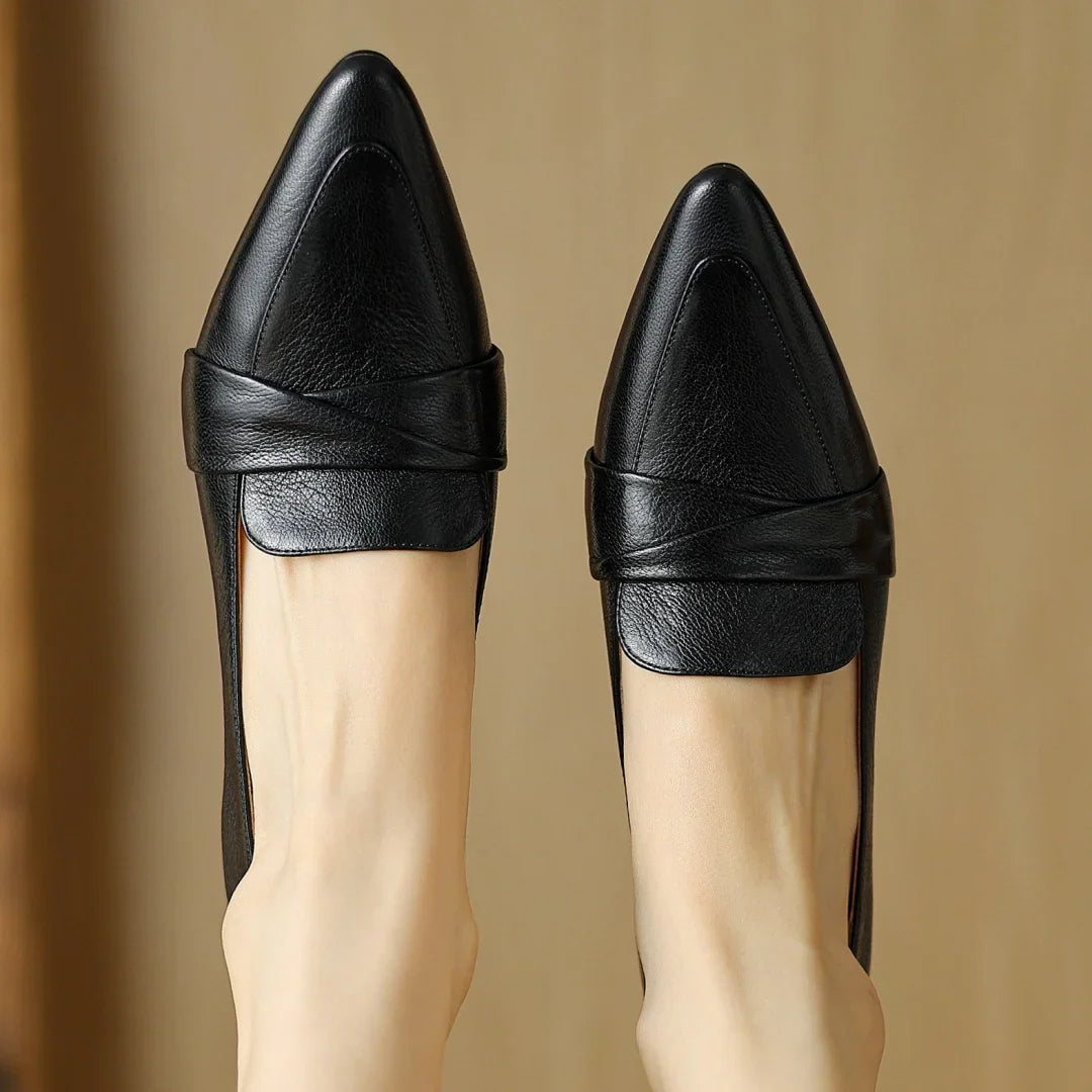 Naira Echtleder-Pumps