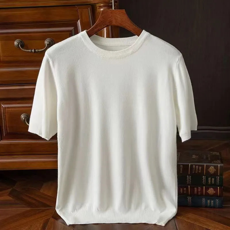 Camiseta Adriano de cachemira y lana