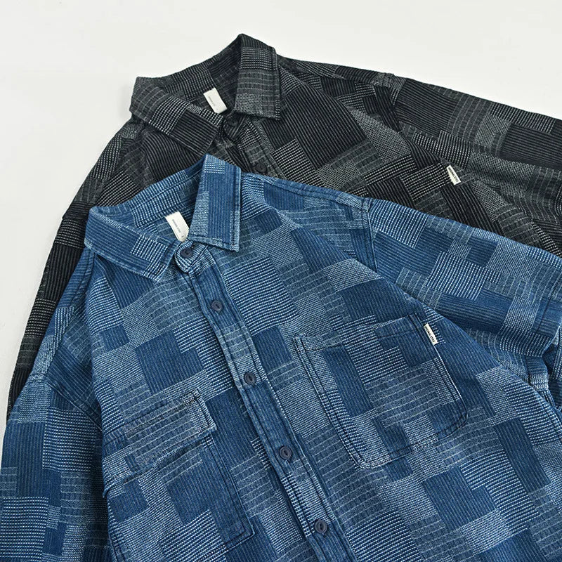 Camicia Arturo in denim di cotone