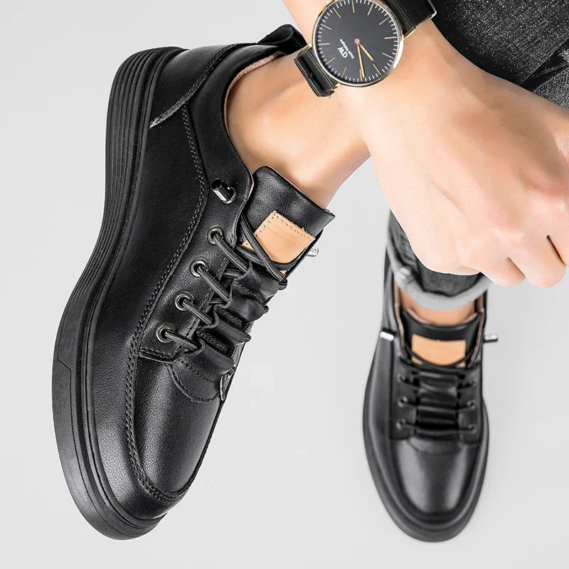 Holmes sneakers i ægte læder