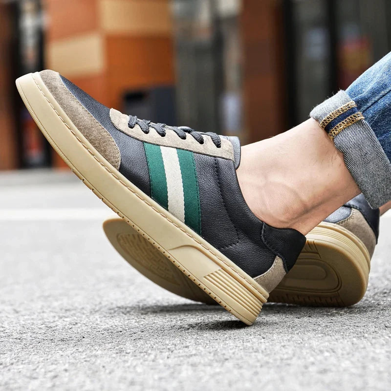 Sneaker in pelle Luca Verdi