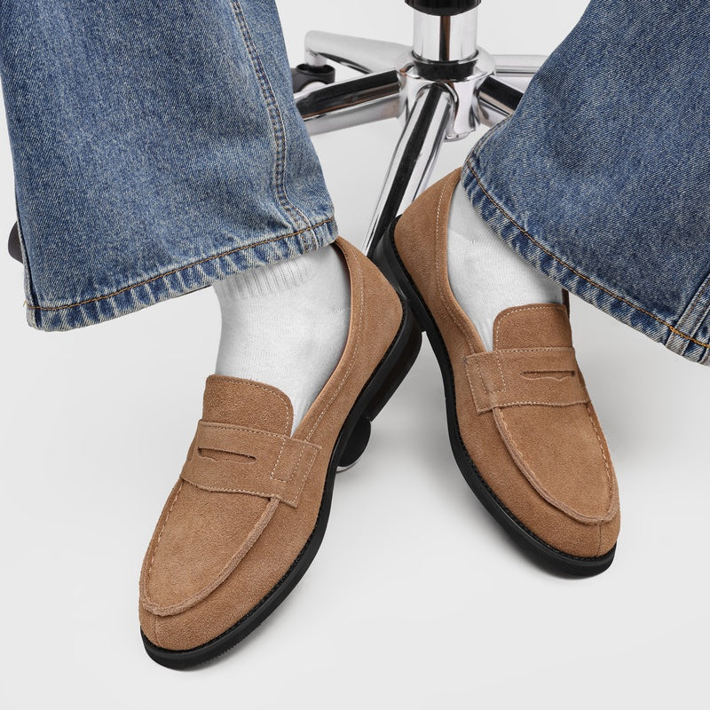 Milan Penny Loafers i Koaskinnsmocka