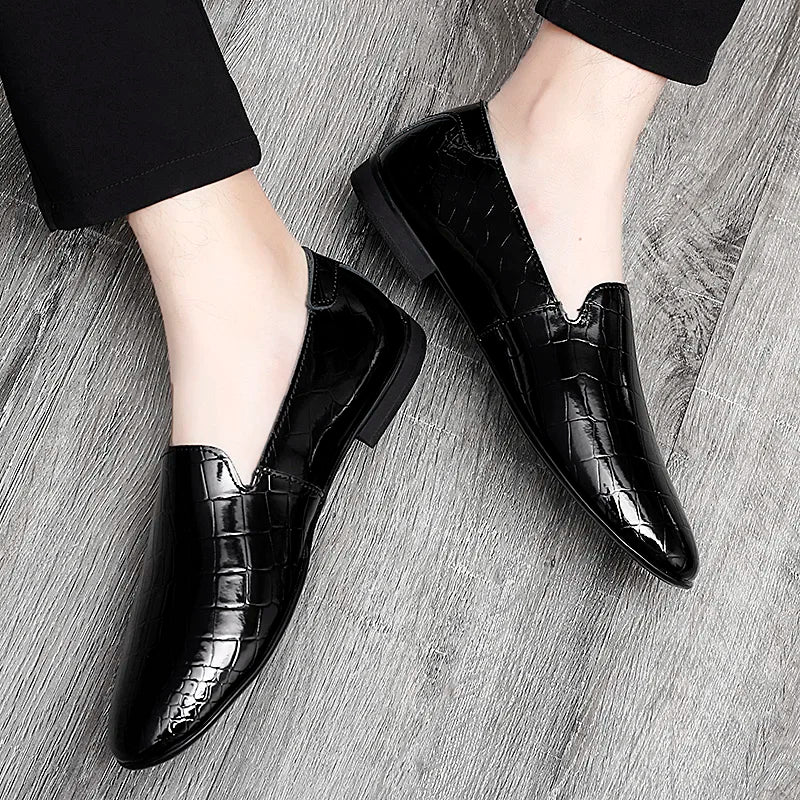 Stalwart Loafers van Echt Leer