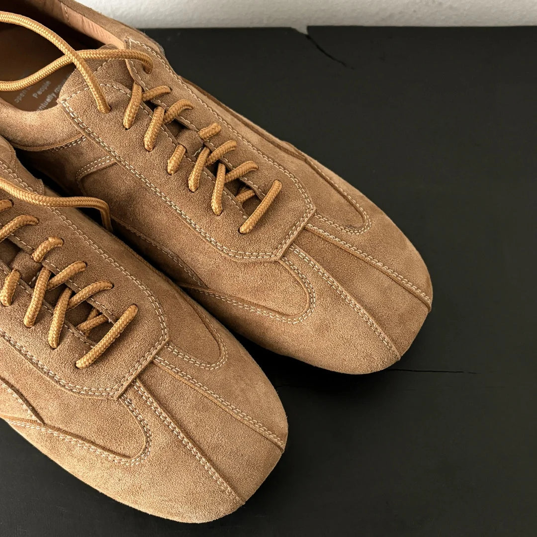 ORLEN SUEDE LACE-UP SNEAKERS