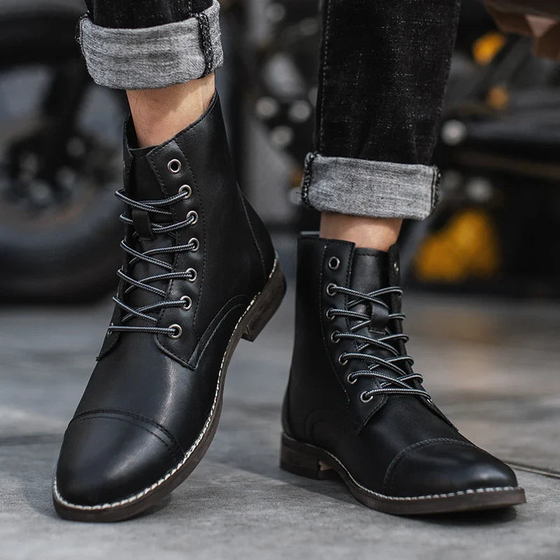 Bottes en cuir Prescott