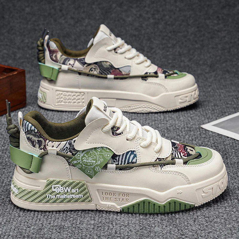 REEVE GRAPHIC SNEAKERS