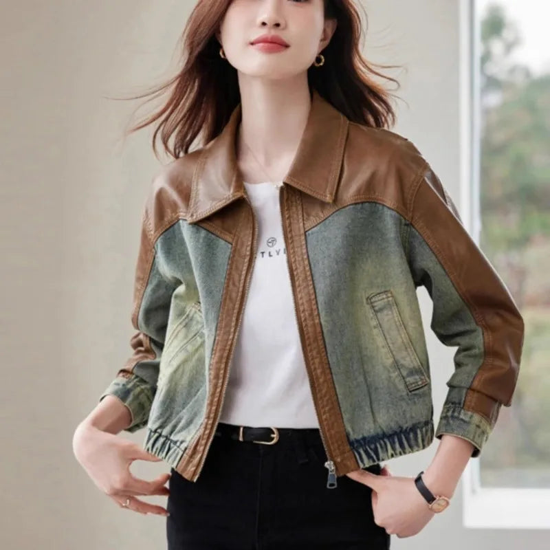 ALESSIA CONTRAST BOMBER