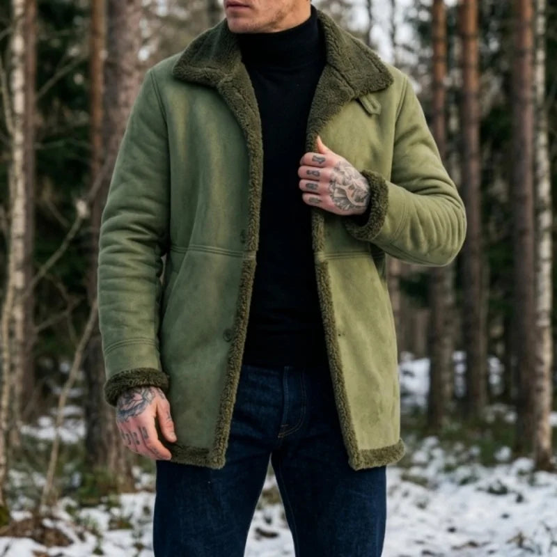 GARRICK FLEECE-TRIM JACKET