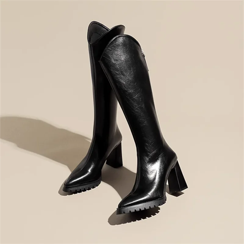 VAUCLAIRE KNEE-HIGH BOOTS
