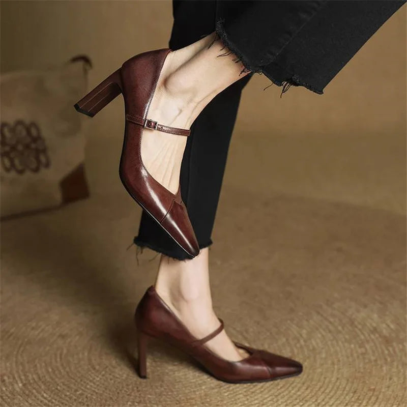 Tacchi Emily in vera pelle
