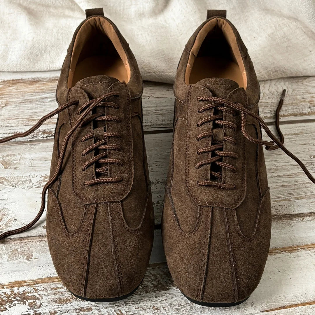 ORLEN SUEDE LACE-UP SNEAKERS