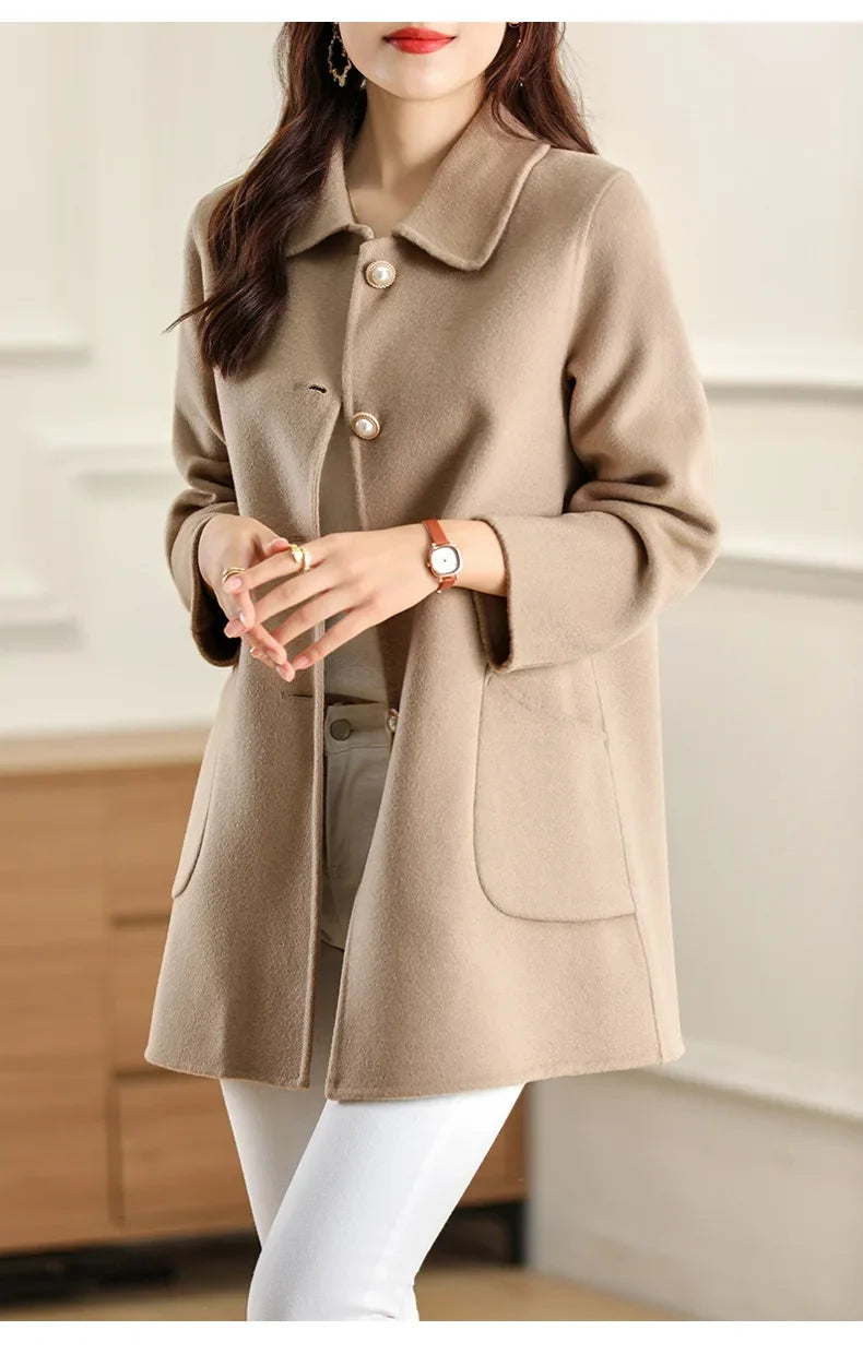 Manteau en laine Bellamy